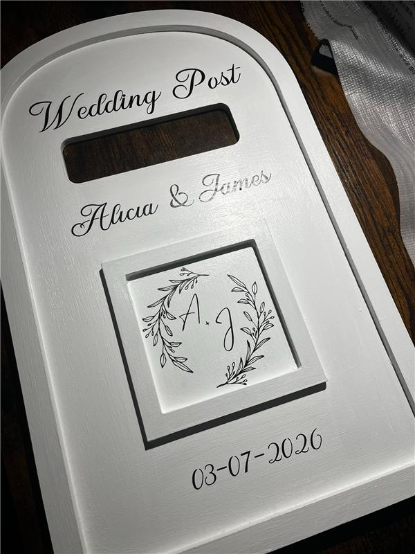Wedding letterbox