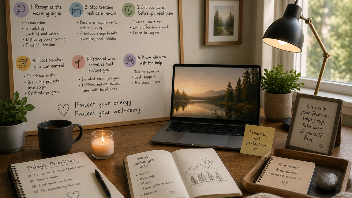 How to Manage Burnout Before It Manages You