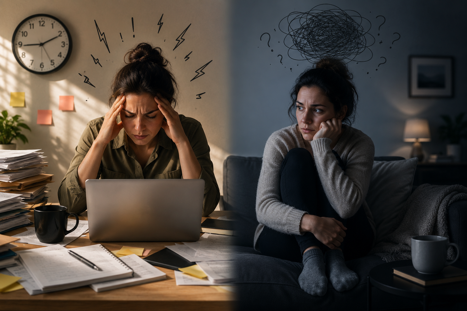 The Real Difference Between Anxiety and Stress (And How to Tell)
