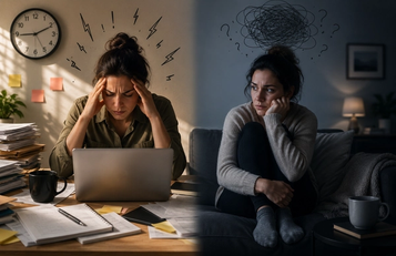 The Real Difference Between Anxiety and Stress (And How to Tell)