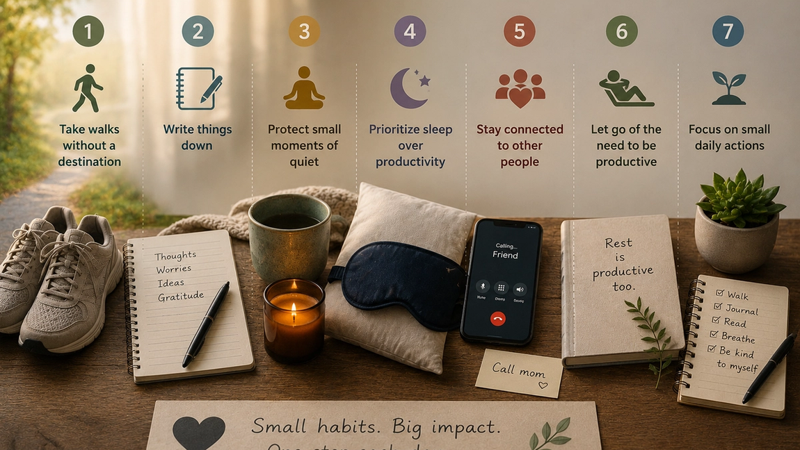 The Mental Health Habits People Quietly Swear By