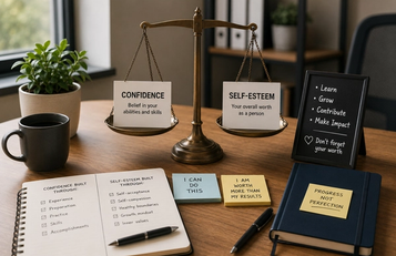 The Difference Between Confidence and Self-Esteem at Work