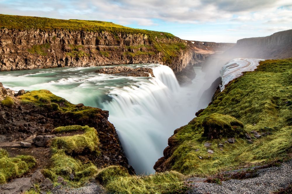 Gulfoss waterfall, Iceland
