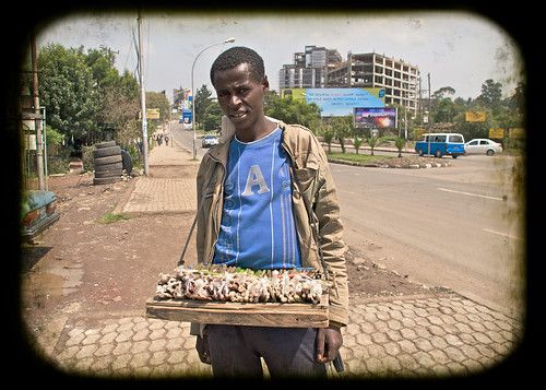 On the streets of Addis