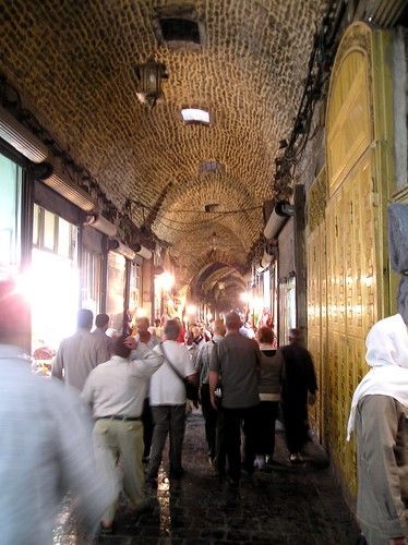 More shops in the covered suq, Aleppo
