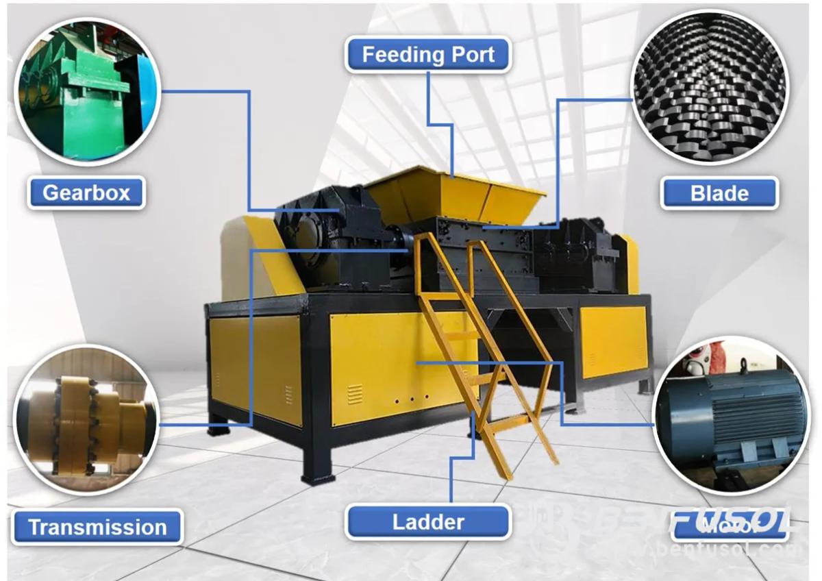 Máy nghiền trục đôi 1200