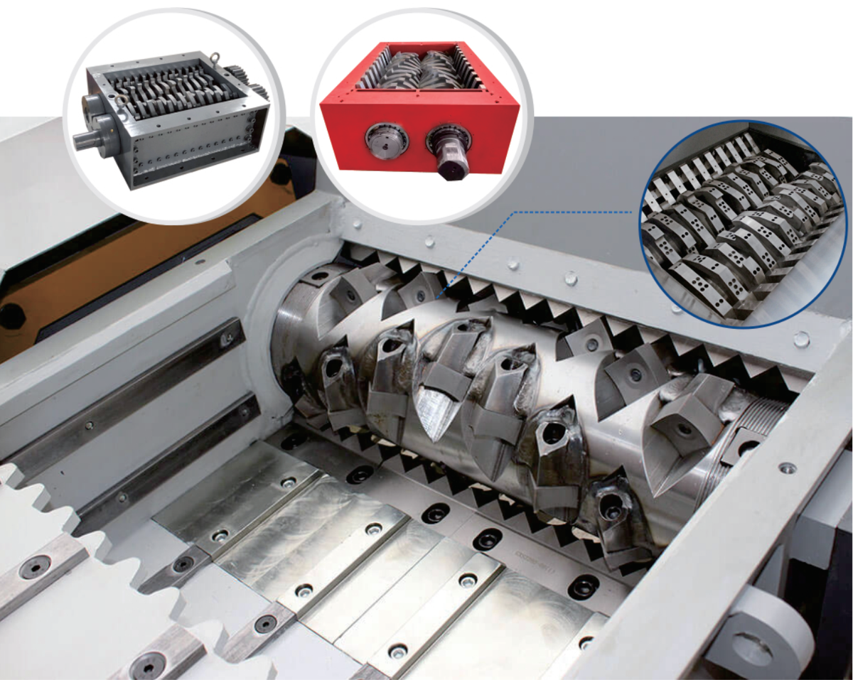 Lưỡi dao máy nghiền trục đôi