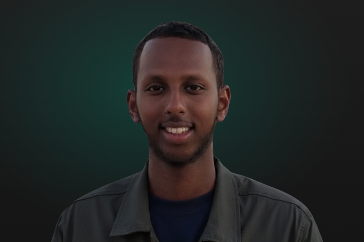 Portrett av Abdimalik Mahamuud