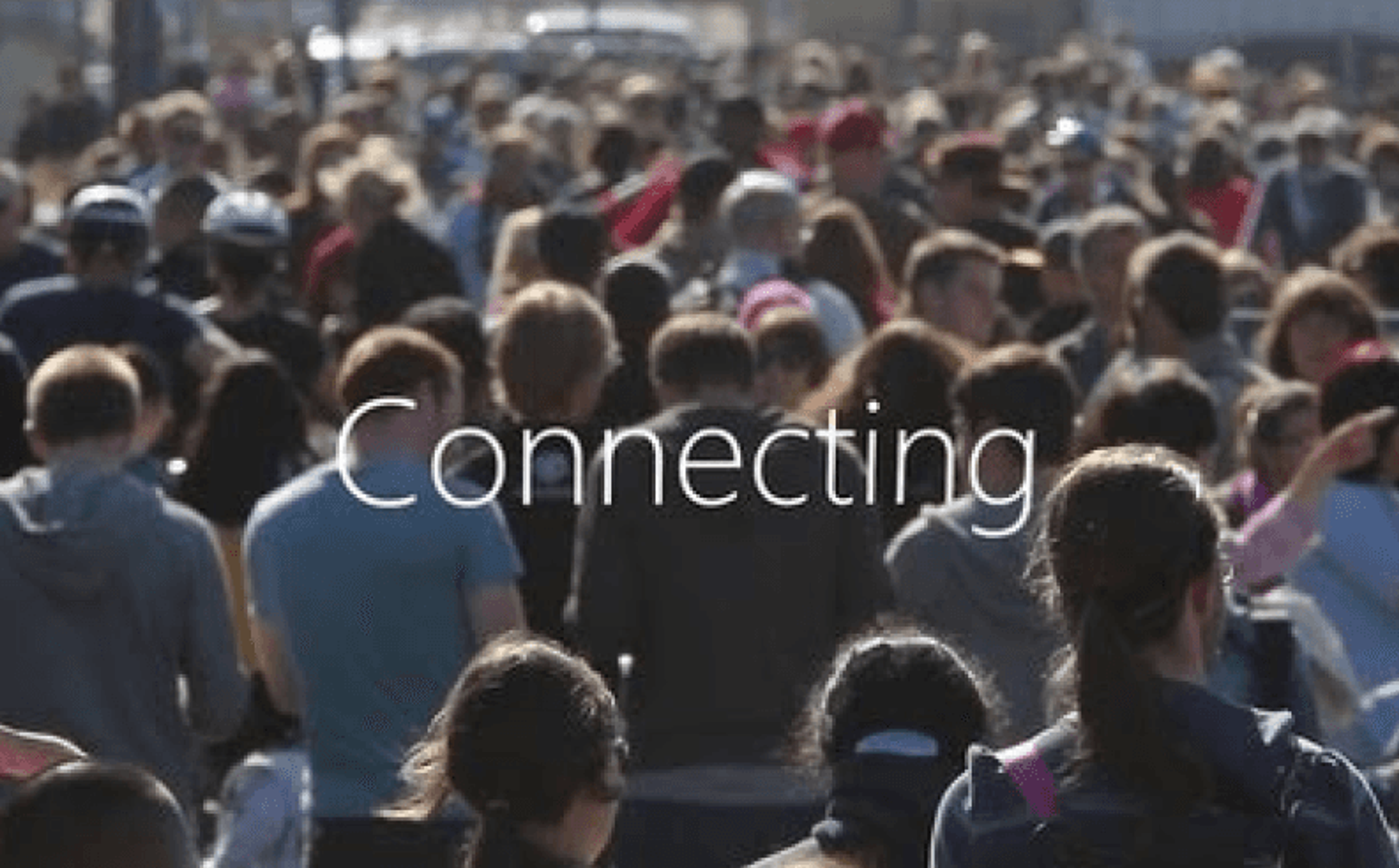 Connecting - Trends in UI, Interaction, & Experience Design