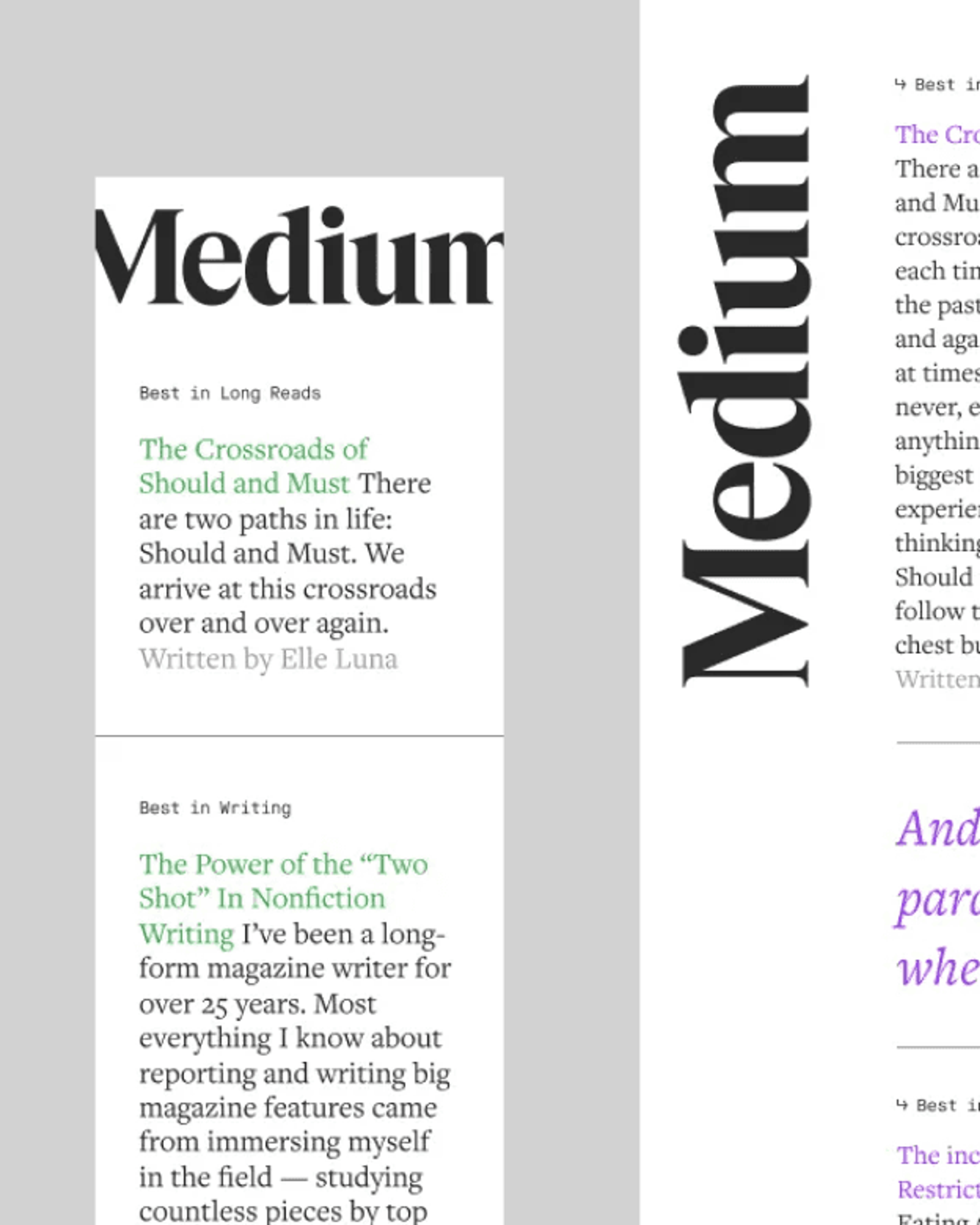 Getting intentional with type