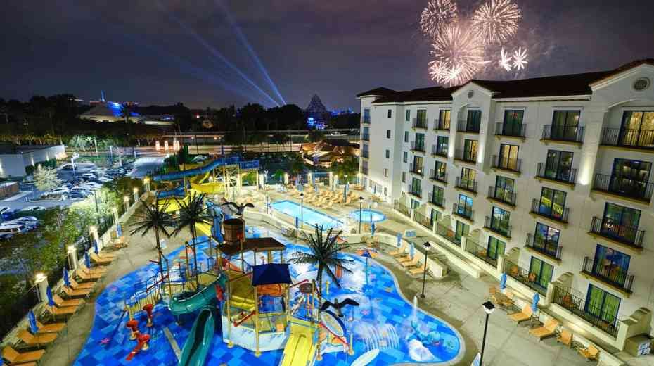 courtyard anaheim waterslide