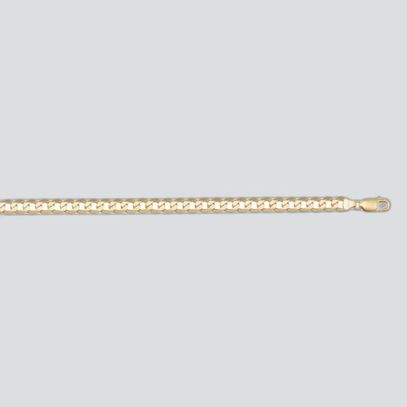 N203 - YELLOW GOLD SOLID OPEN LINK