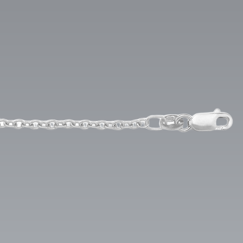 Gold Open Cable Chain 2mm - 14K solid gold chain