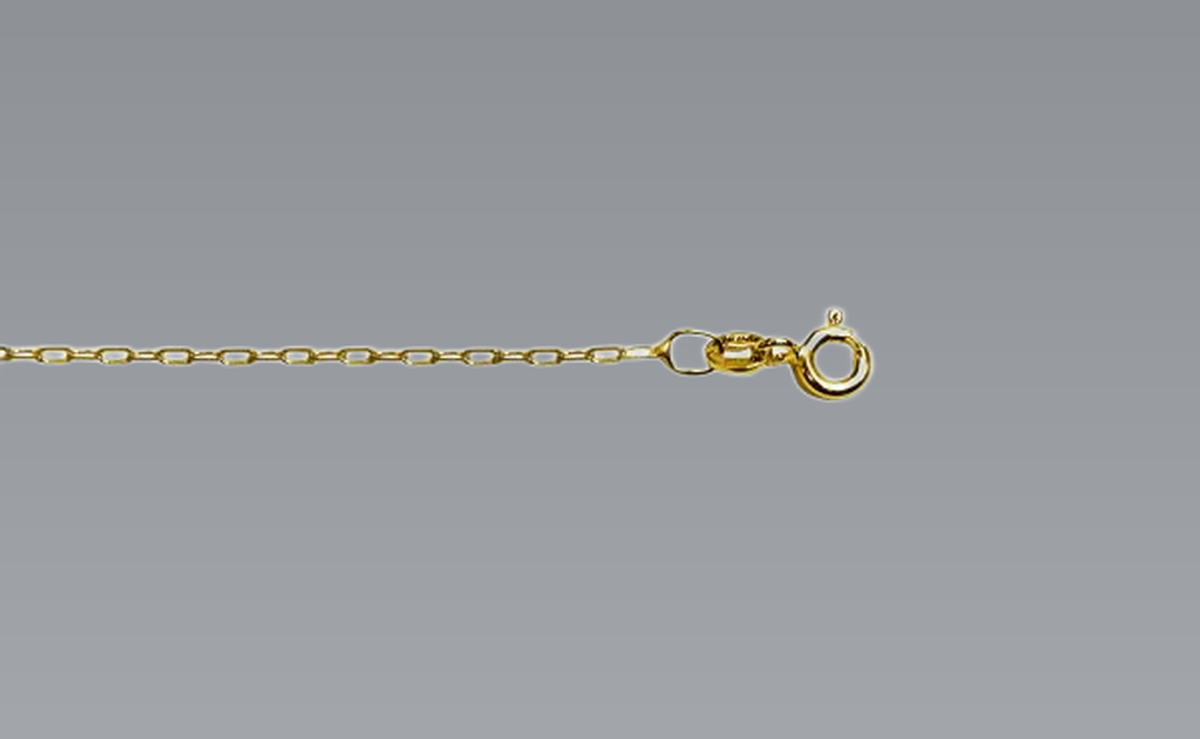 Clip Mini Chain 2mm - 14K solid gold chain