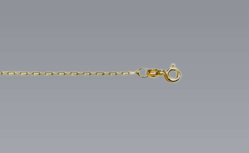 Clip Mini Chain 2mm - 14K solid gold chain