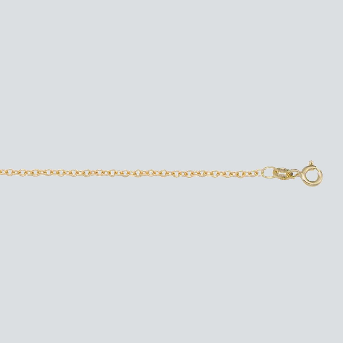 N605-LT - YELLOW GOLD OPEN CABLE LINK
