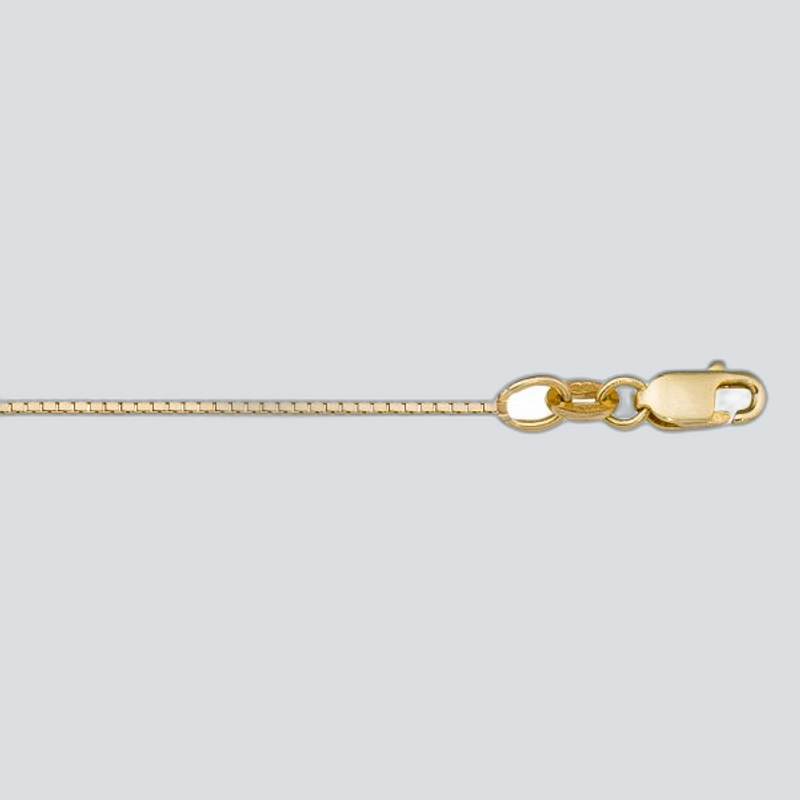 N110 - YELLOW GOLD SOLID BOX LINK