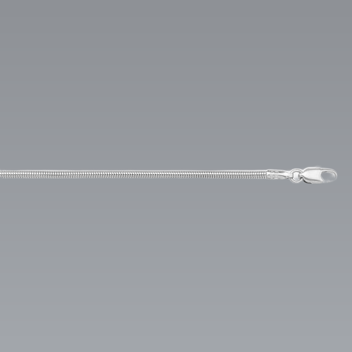 Gold Round Snake Chain 1mm - 14K solid gold chain