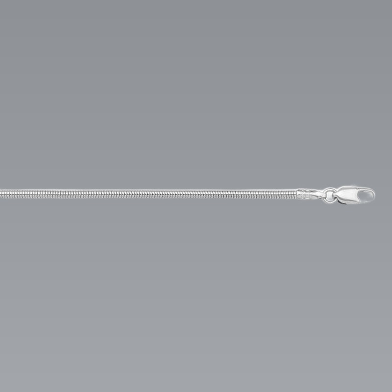 Gold Round Snake Chain 1mm - 14K solid gold chain