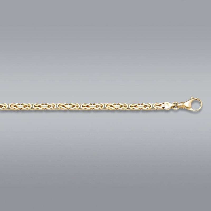 Gold Byzantine Chain 1.9mm - 14K solid gold chain