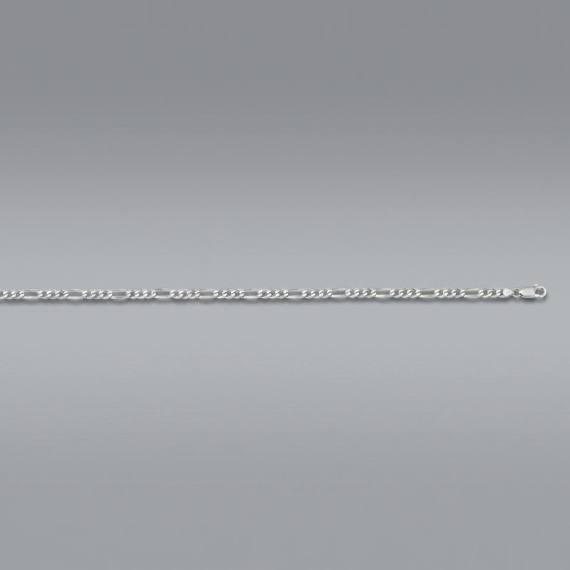 Gold Figaro Chain 2.4mm - 14K solid gold chain