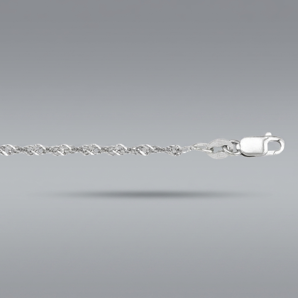 Gold Singapore Chain 1.7mm - 14K solid gold chain