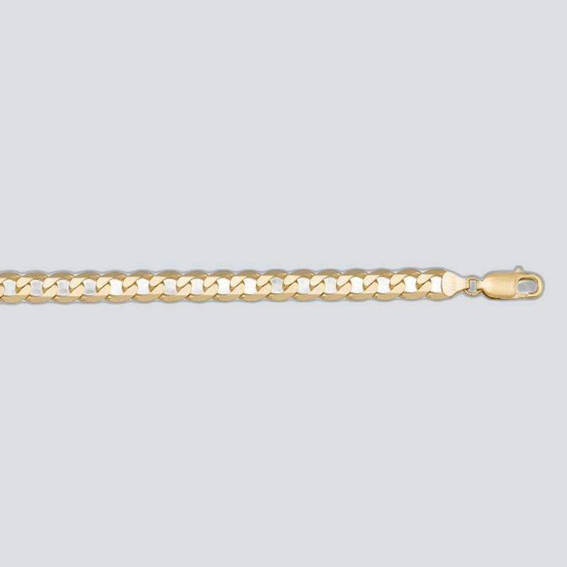 N205 - YELLOW GOLD SOLID OPEN LINK