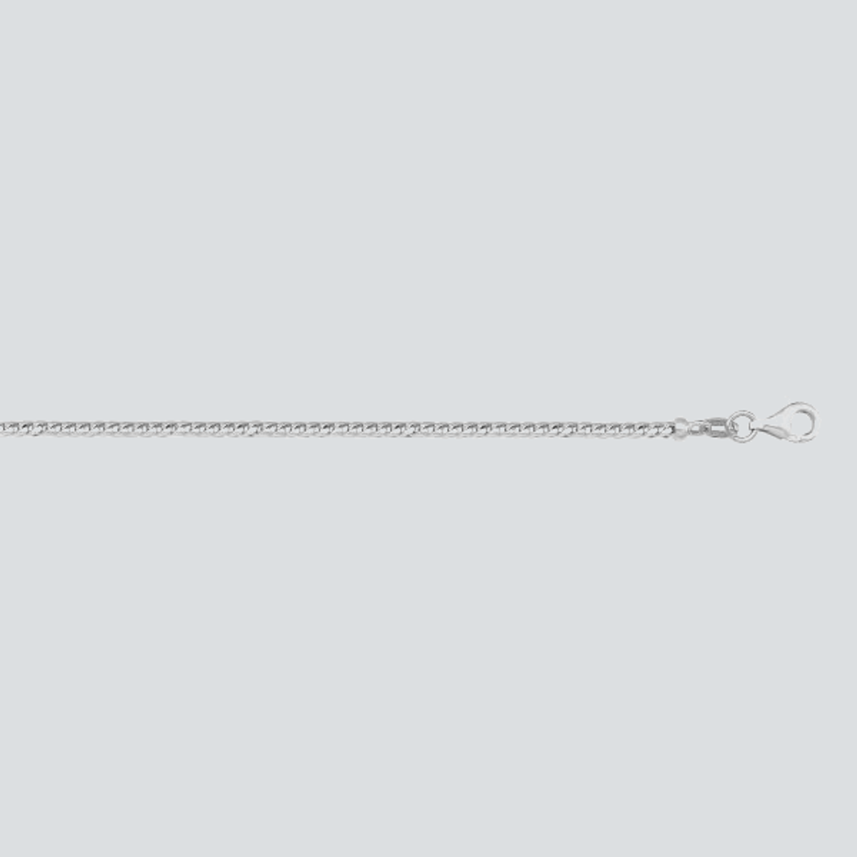 14K 1.4 MM SQUARE FRANCO-WG