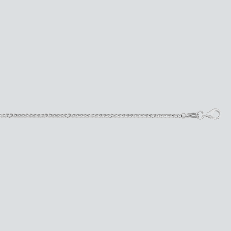 14K 1.4 MM SQUARE FRANCO-WG