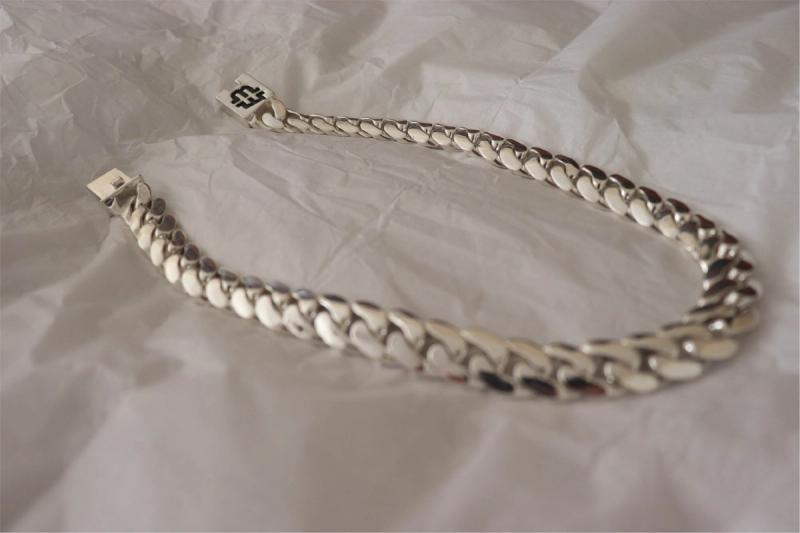Sterling Silver Heavy Cuban Link Chain