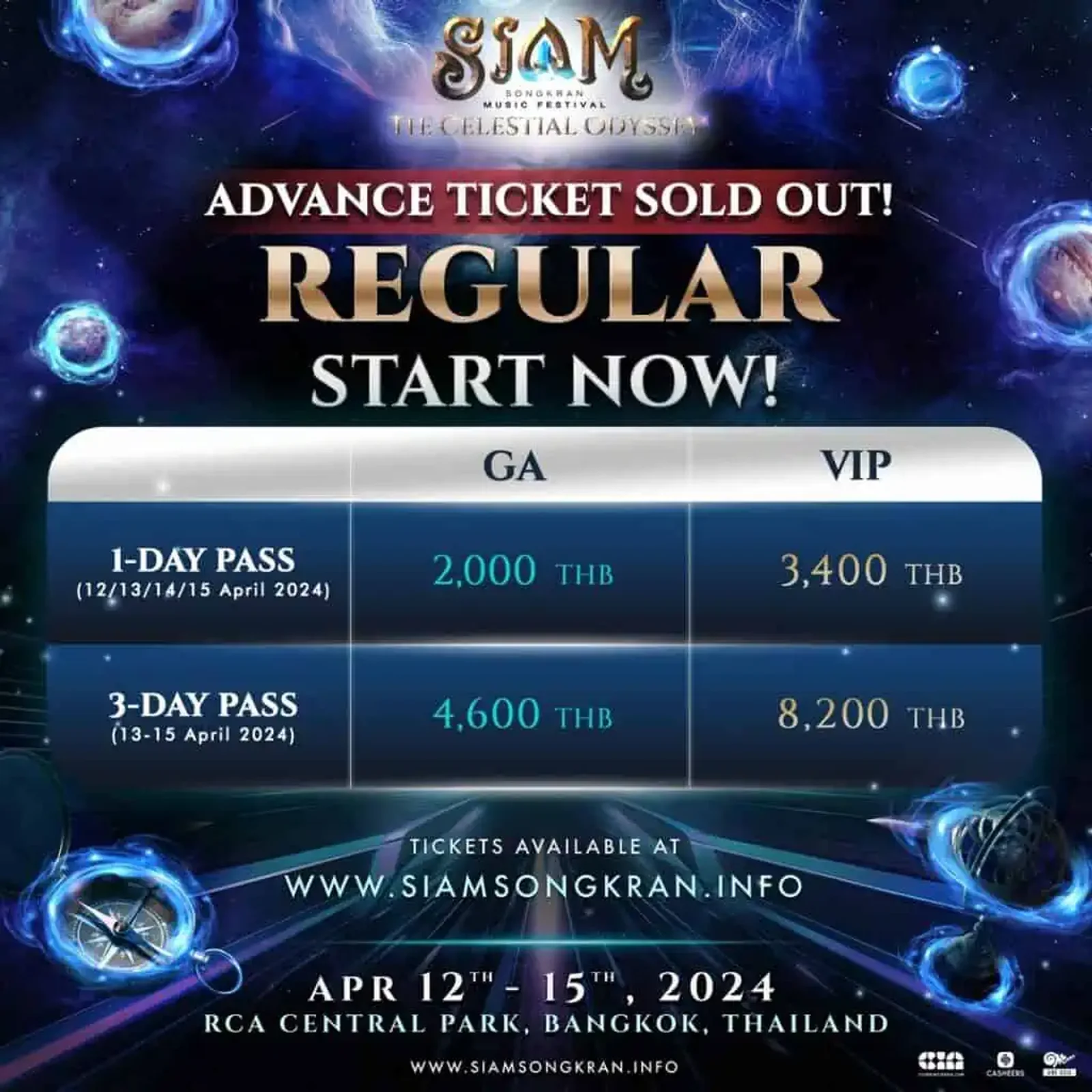 SIAM Songkran Music Festival 2024 Announces Phase 1 Lineup