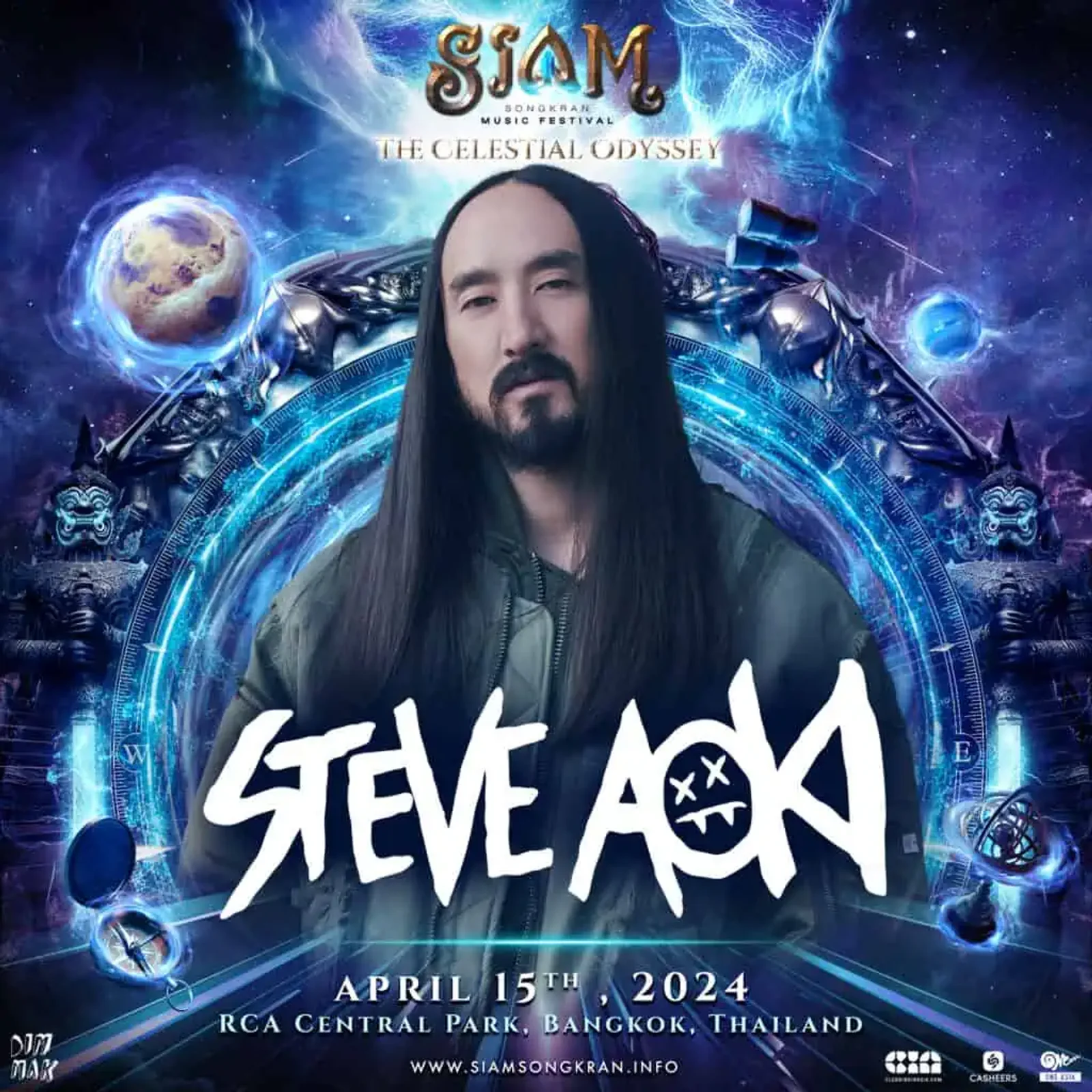 STEVE AOKI | Announced on Lineup at SIAM Songkran Music Festival 2024