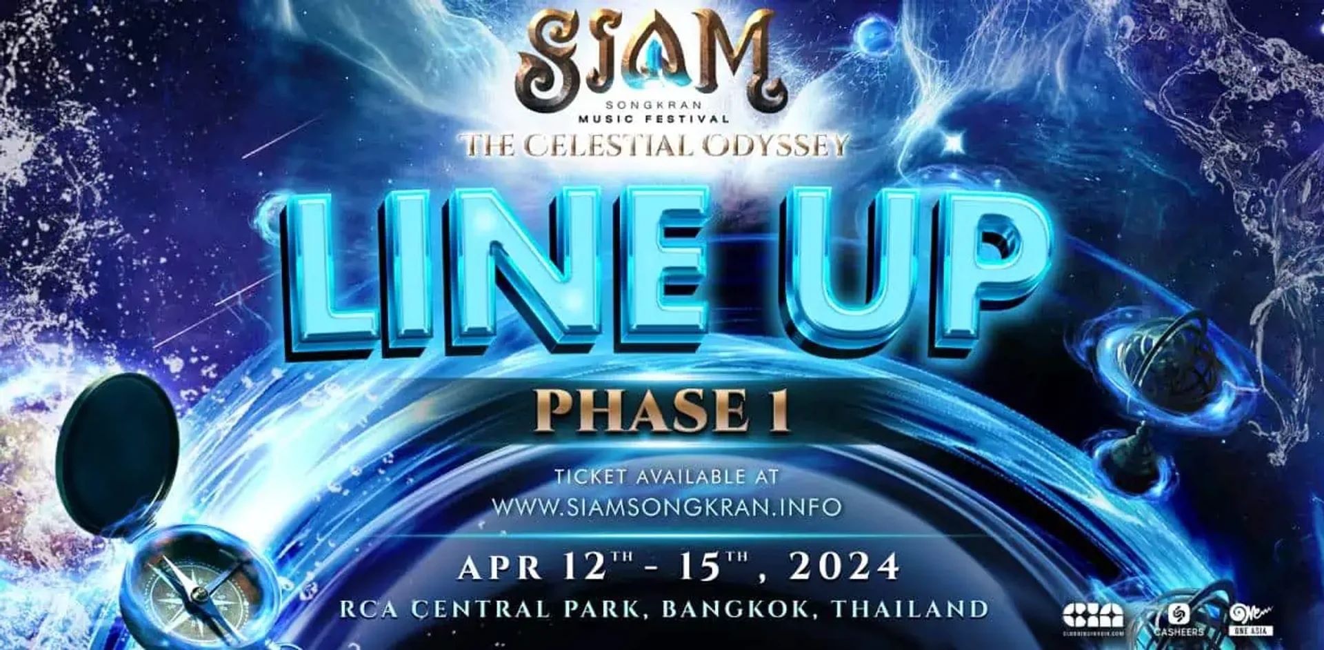 SIAM Songkran Music Festival 2024 Announces Phase 1 Lineup