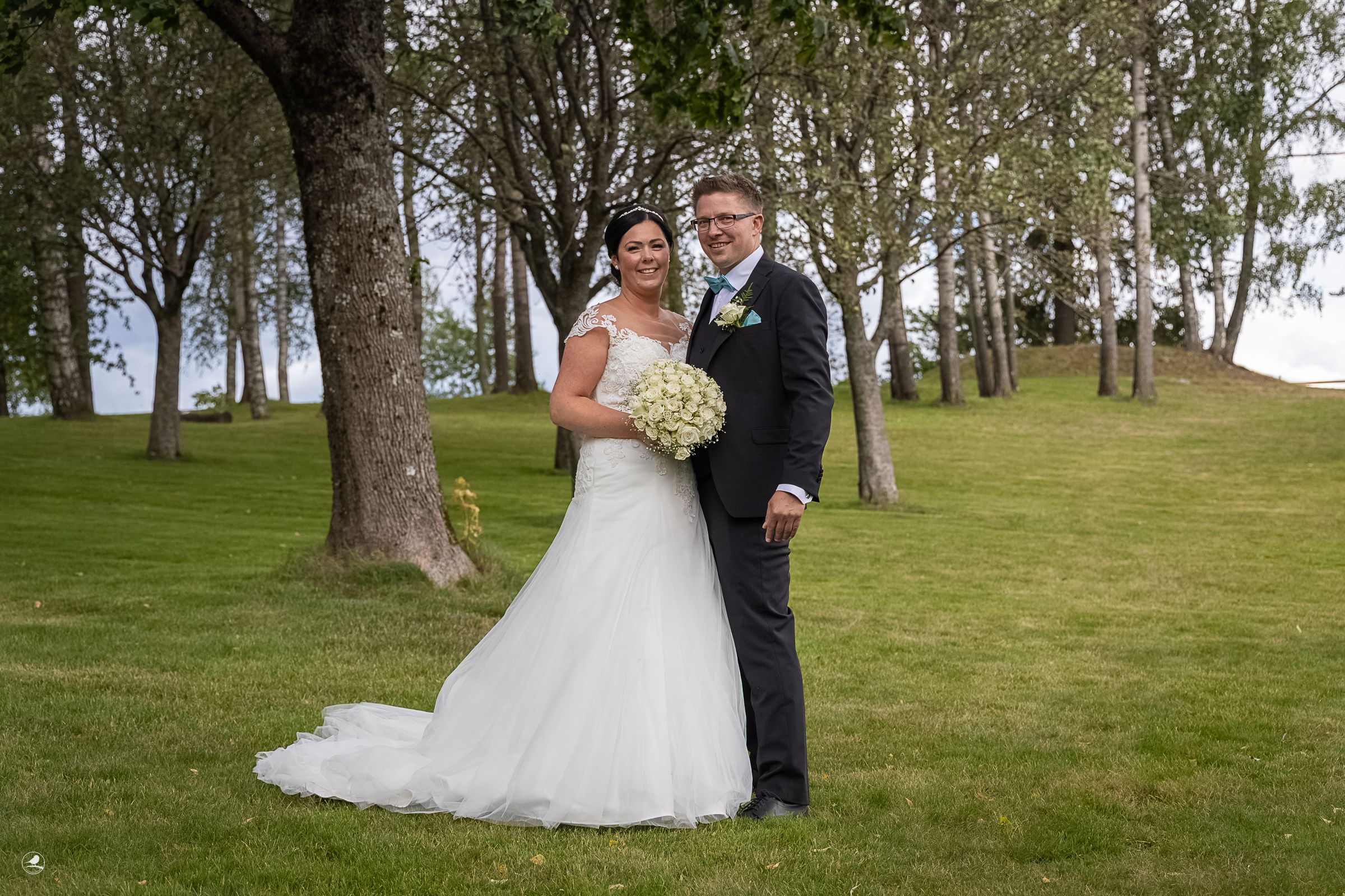 Brudebilde av Anette og Geir