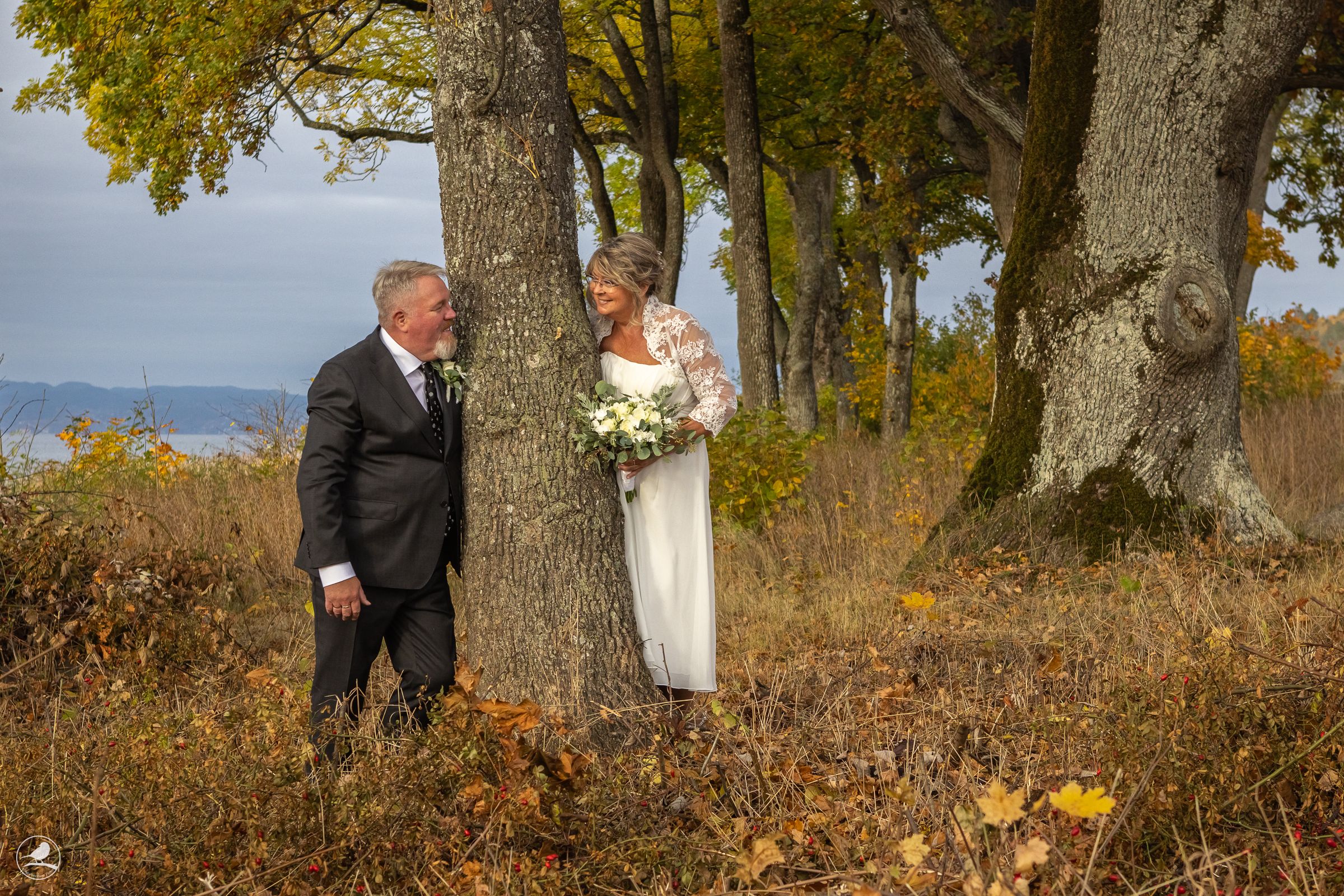 Brudebilde av Elin & Harald