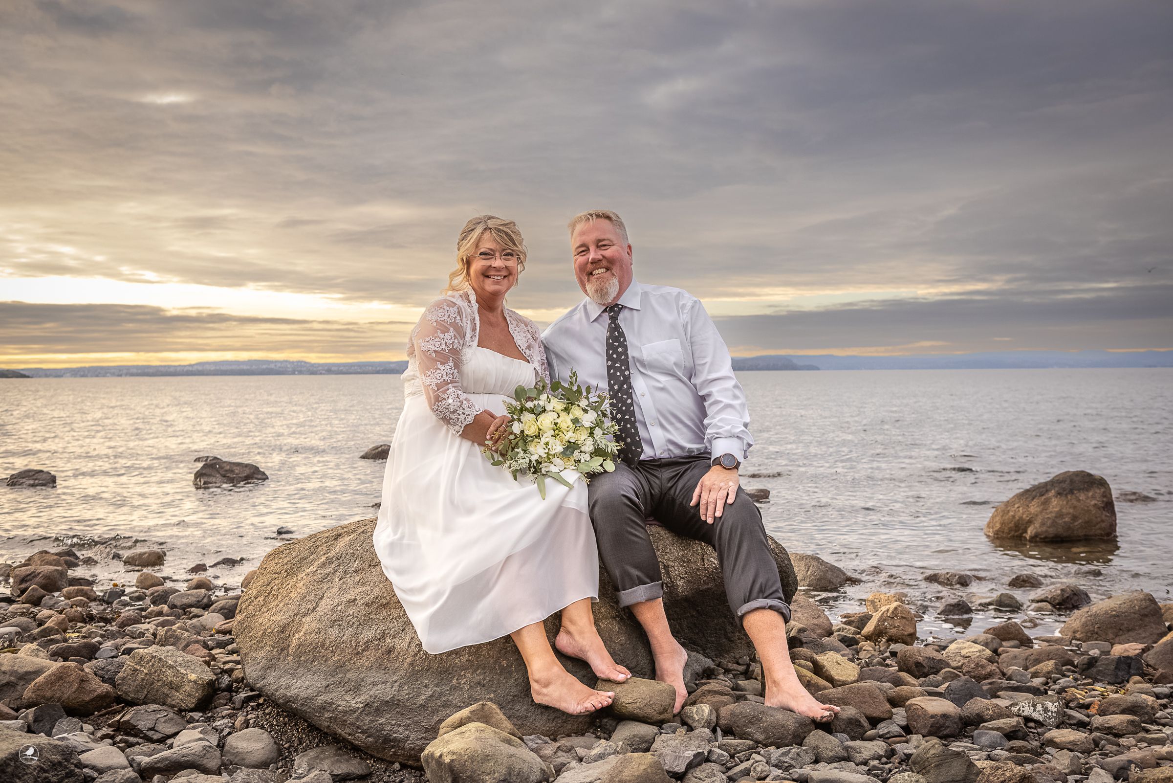 Brudebilde av Elin og Harald