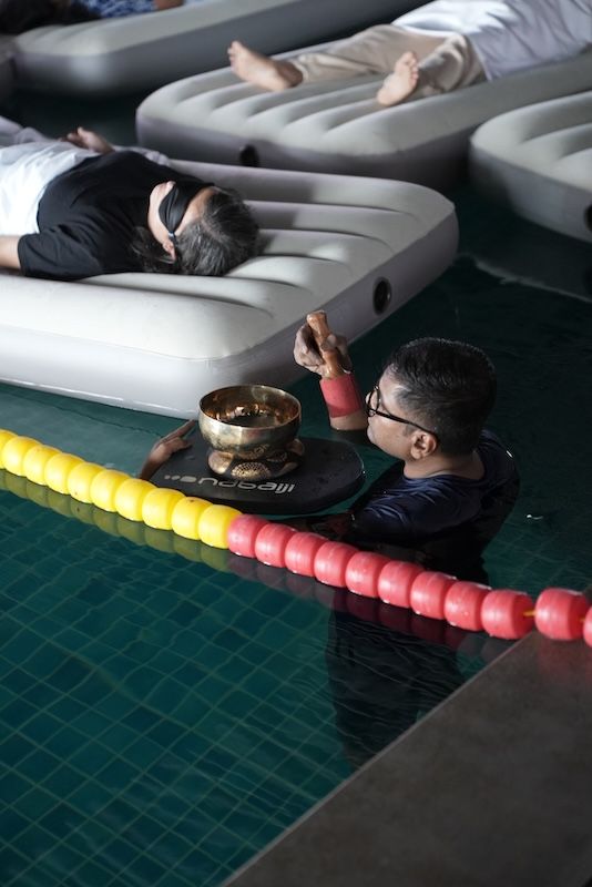 Aqua sound healing