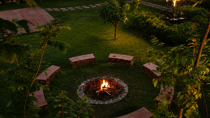 Bonfire area