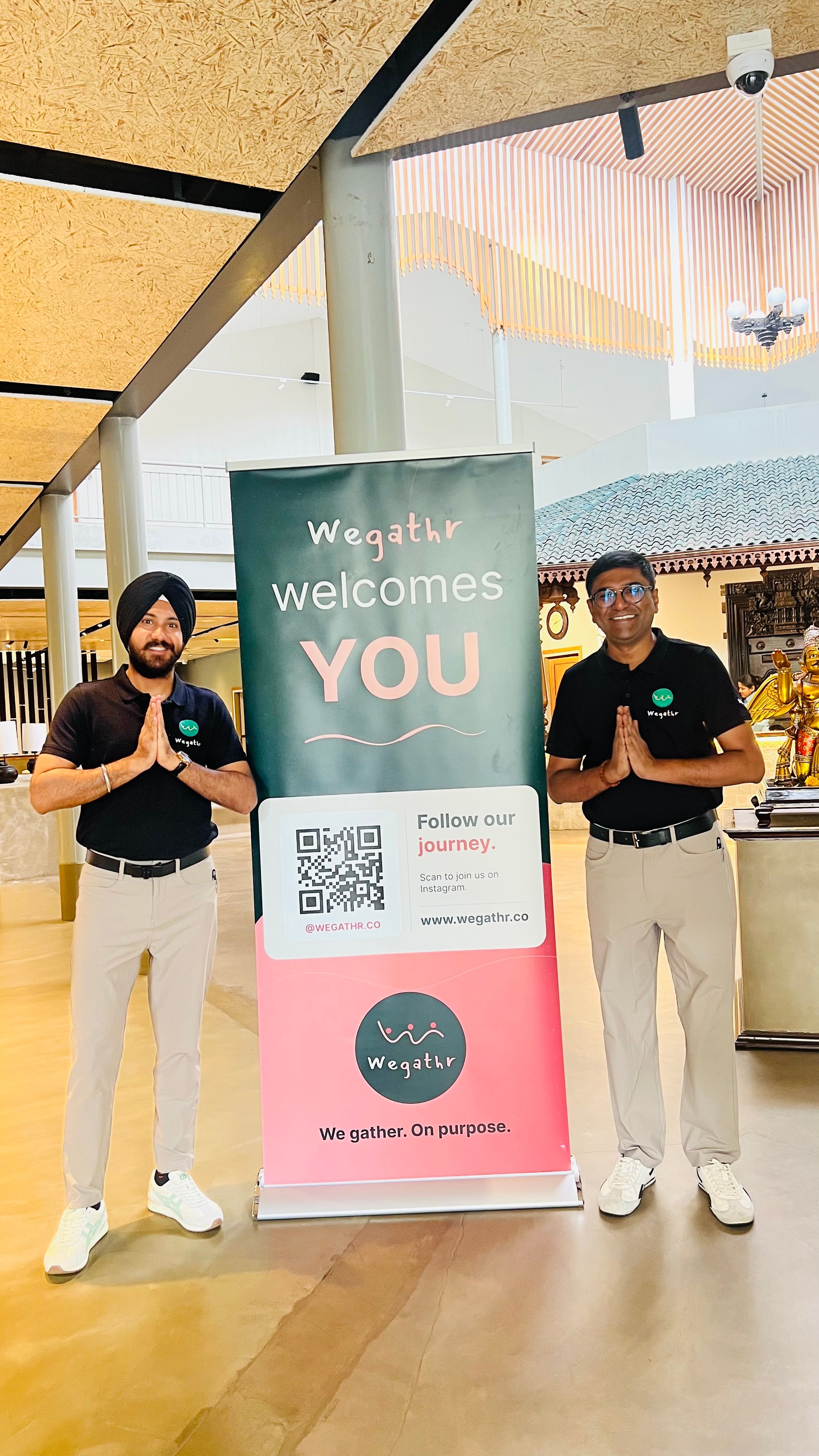Amitpal & Nilesh, Co-founders, Wegathr