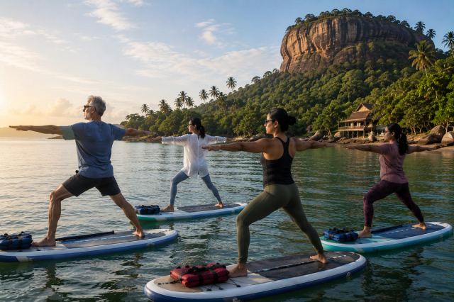 SUP Yoga Experience with Sightseeing