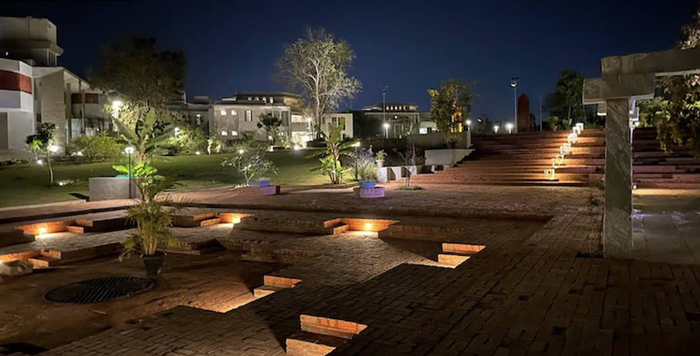 Bonfire area