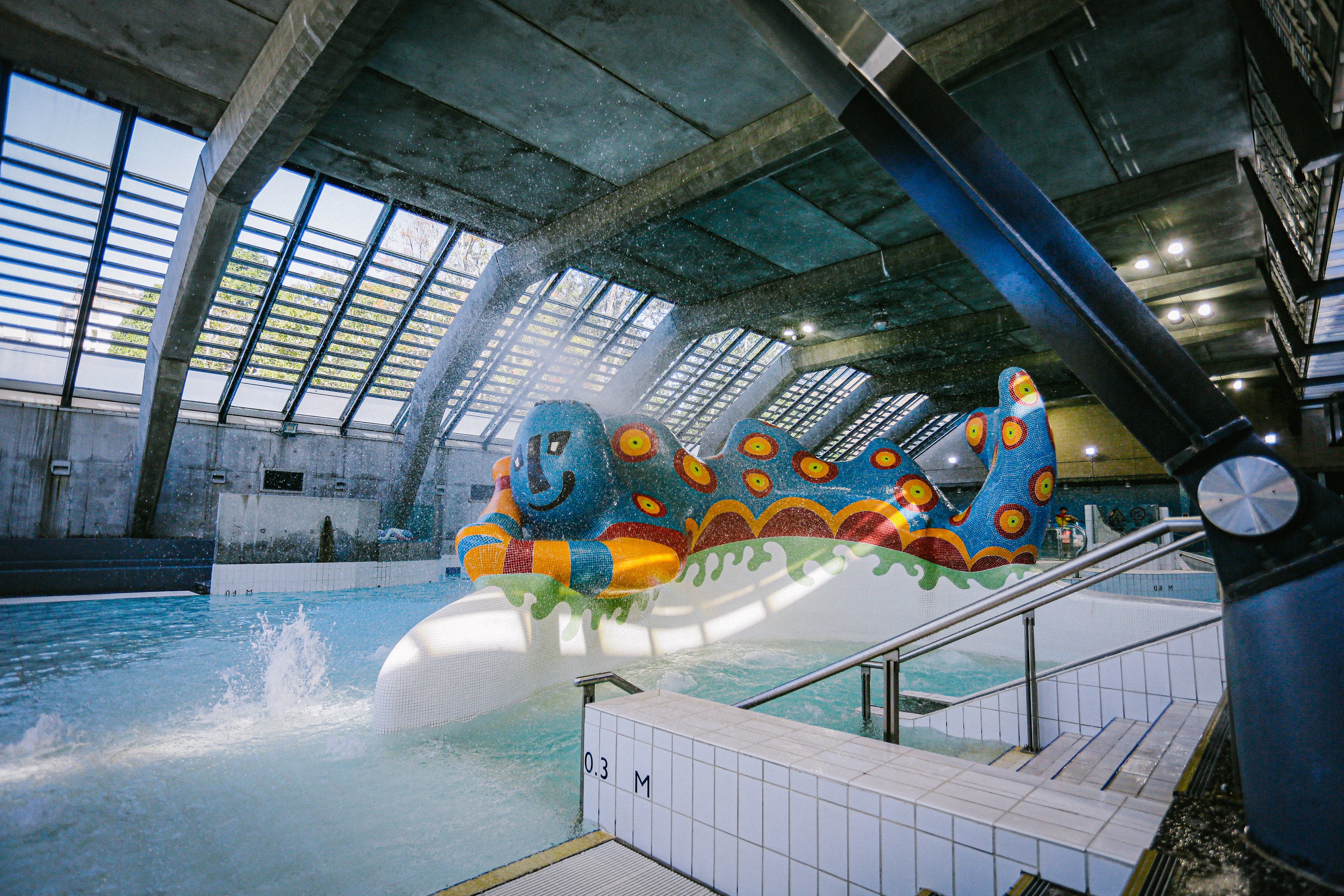 Leisure pool at Cook + Phillip Park Pool