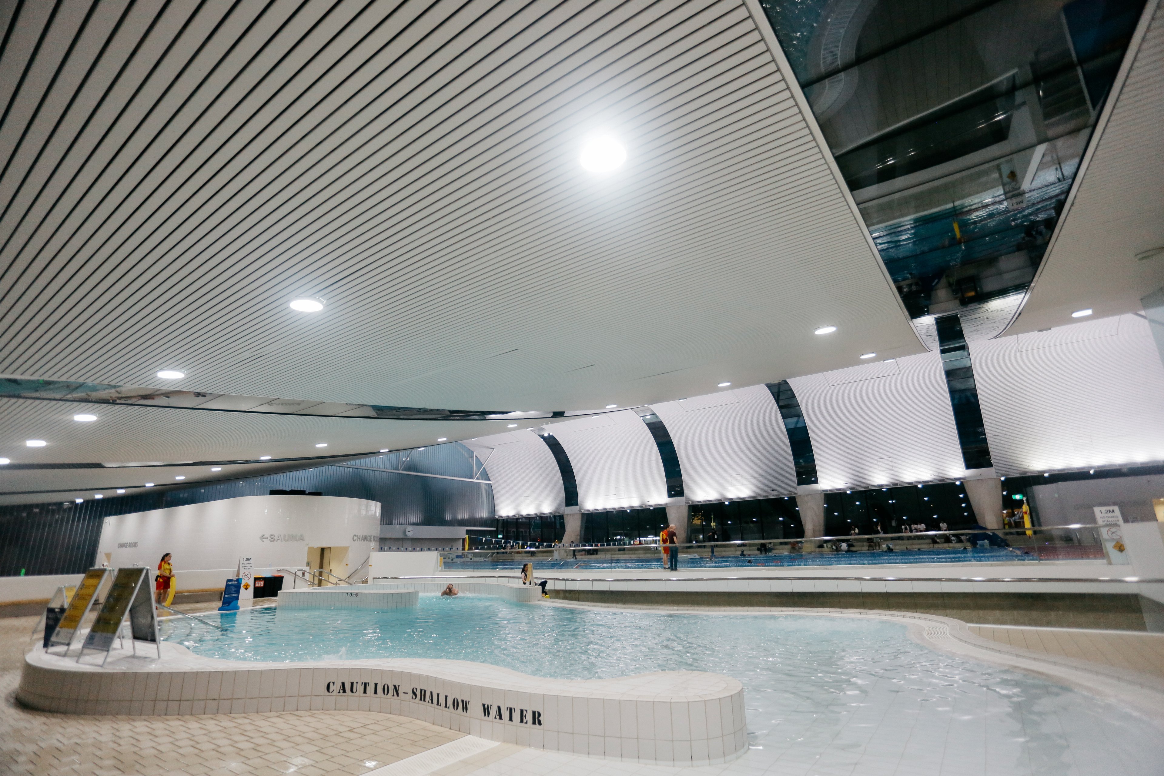 Leisure pool at Ian Thorpe Aquatic Centre