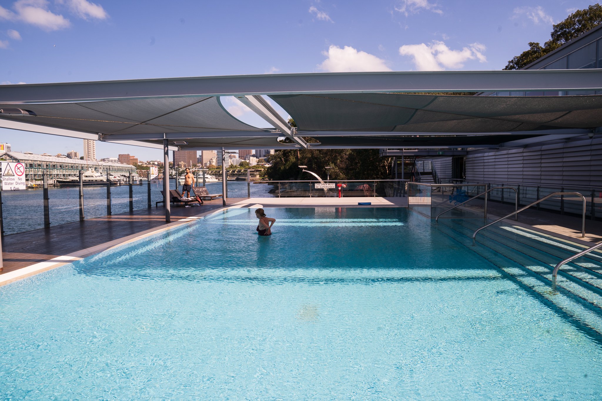 Program pool at Andrew (Boy) Charlton Pool