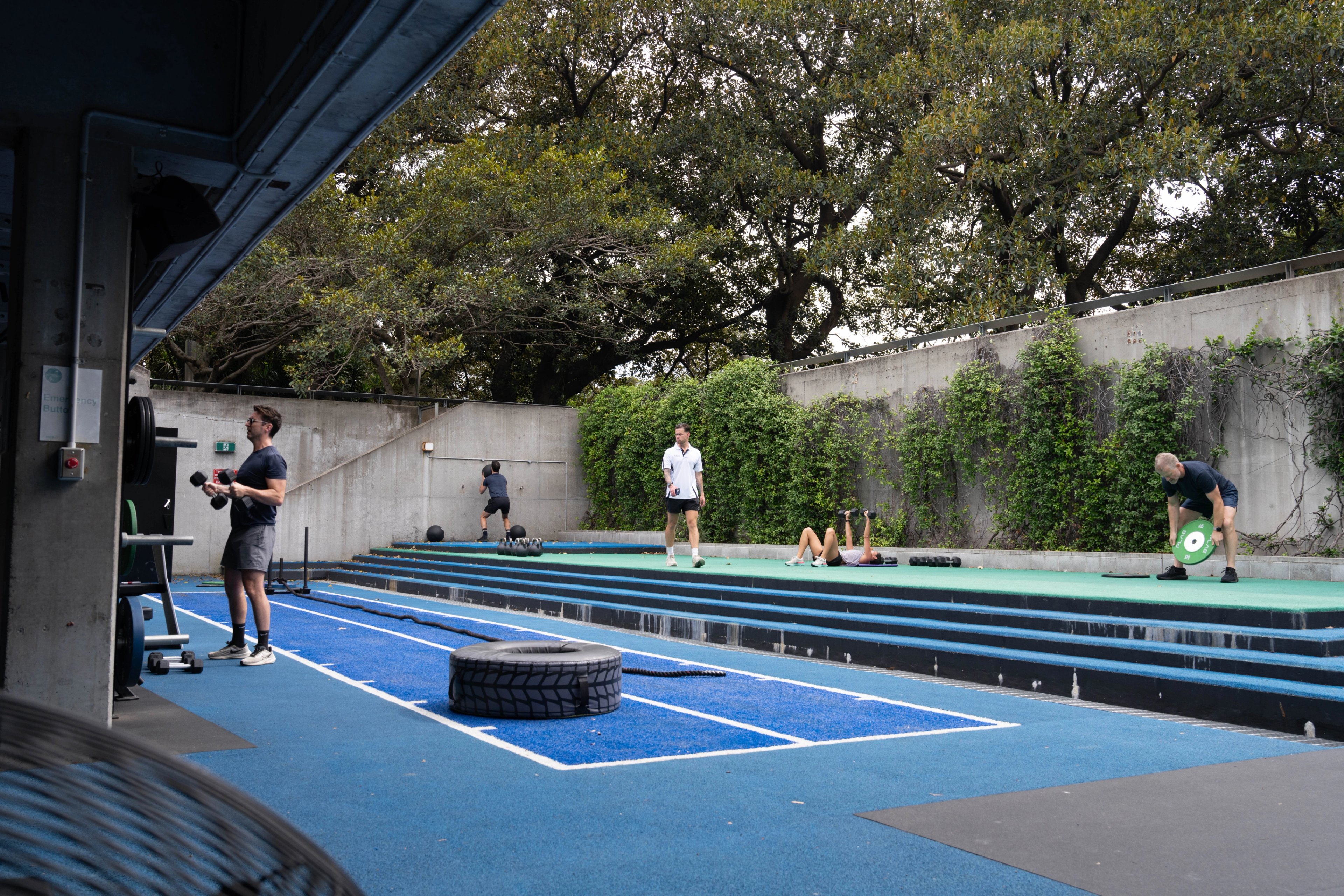 The Air Gym at Cook + Phillip Park Pool
