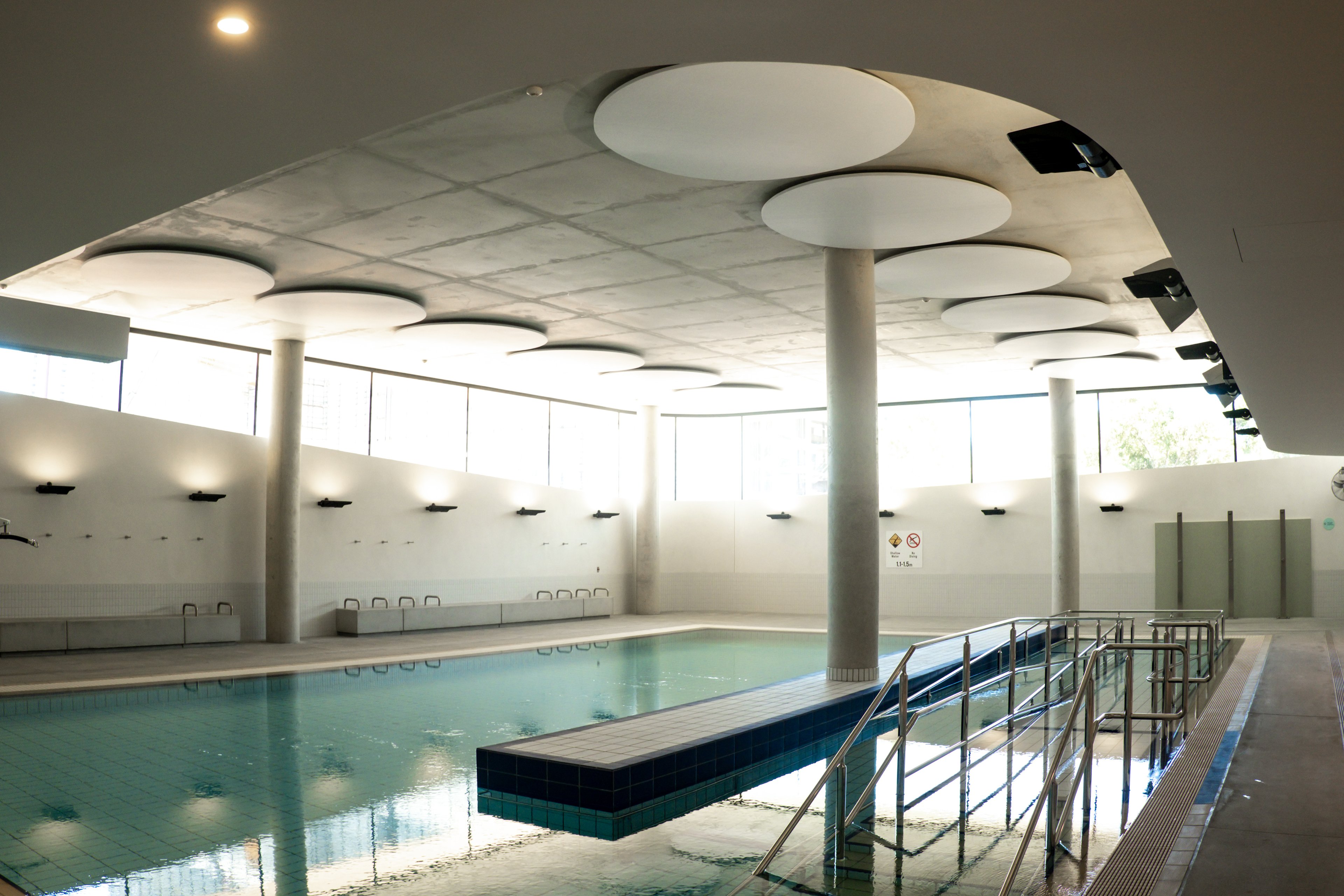 Hydrotherapy pool at Gunyama Park Aquatic and Recreation Centre