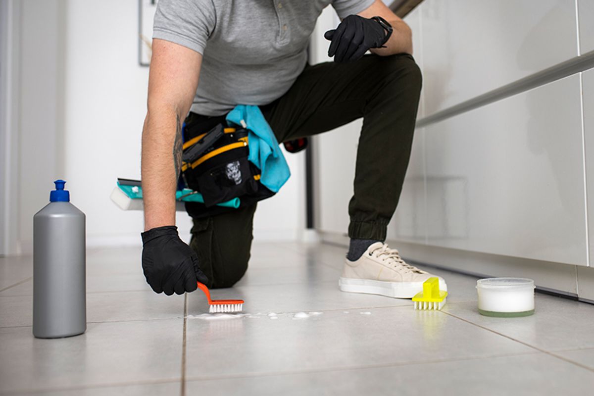 Floor Scrubbing