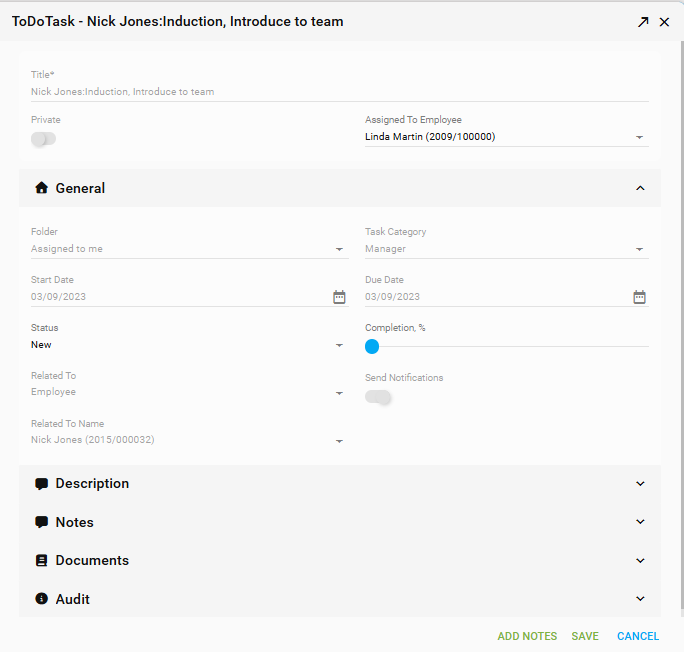 Manage tasks clearly - from assignment to completion