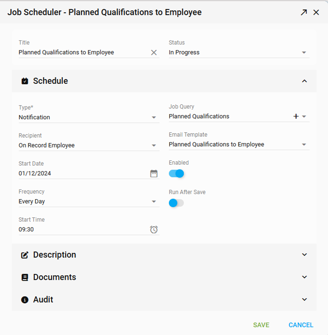 Scheduled alerts - automated insights