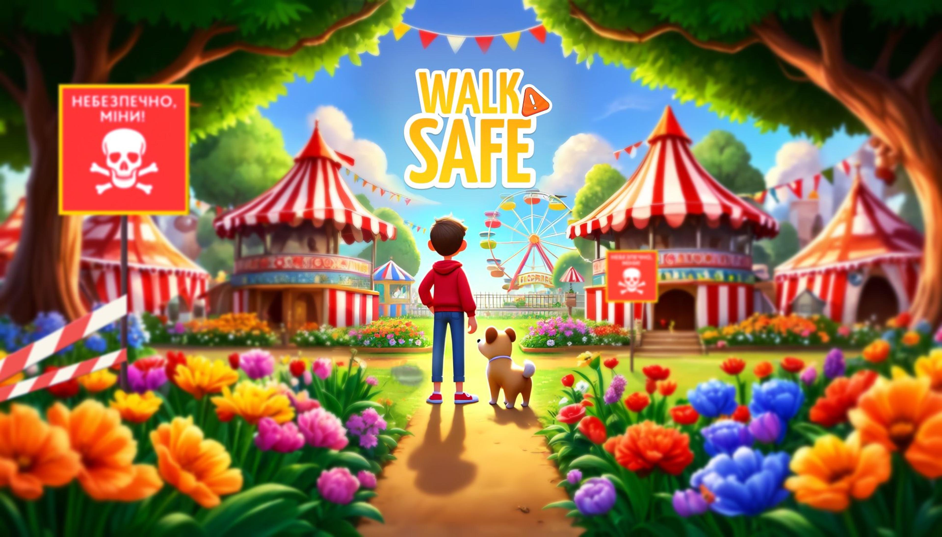 “Walk Safe” EORE APP. It delivers life-saving safety lessons to children aged 6-11 through gamification.